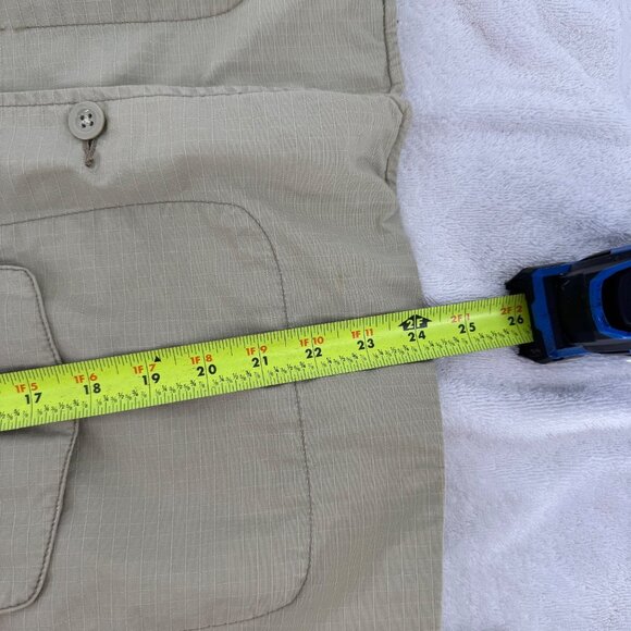 Ralph Lauren Polo Jeans Co. Beige Ripstop Button-Up Utility Jacket - Picture 13 of 15